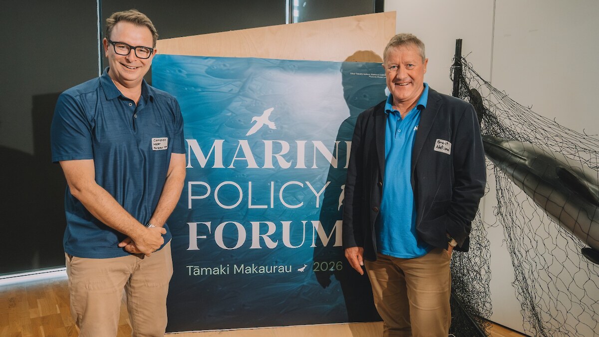 National MPs for North Harbour and Northland, Cameron Brewer and Grant McCallum Photo: Vanessa Weston