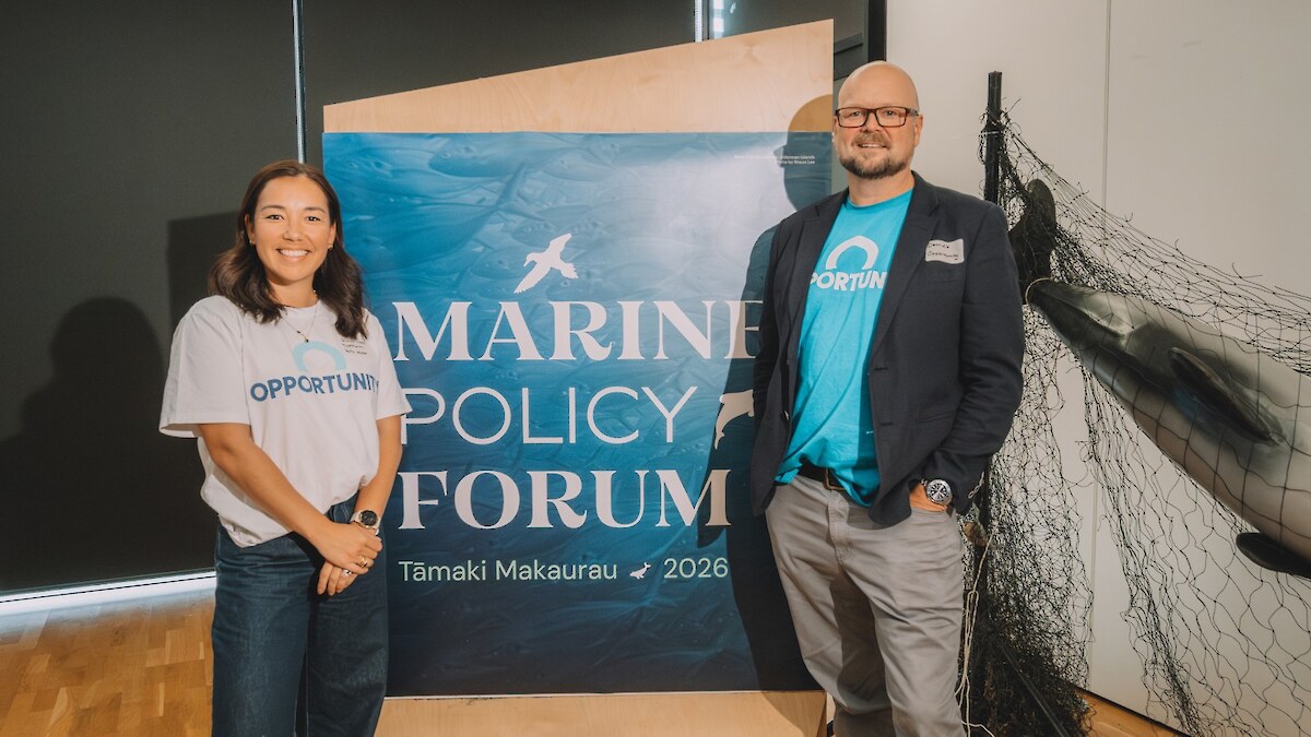 Qiulae Wong and Derrick Paull from Opportunity Party Photo: Venessa Weston