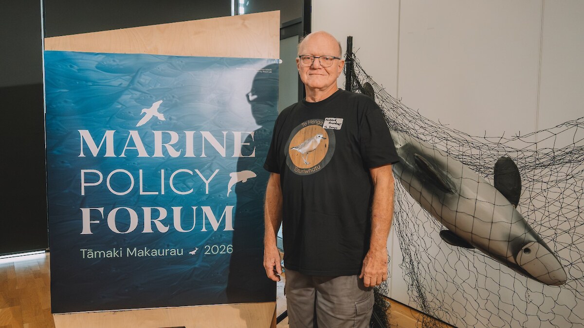 Richard Gardner from Te Henga Tūturiwhatu-dotterel Minders