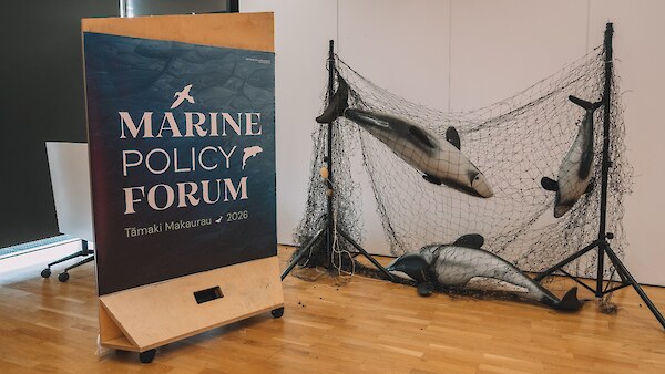 Setting the scene at the Marine Policy Forum Photo: Venessa Weston