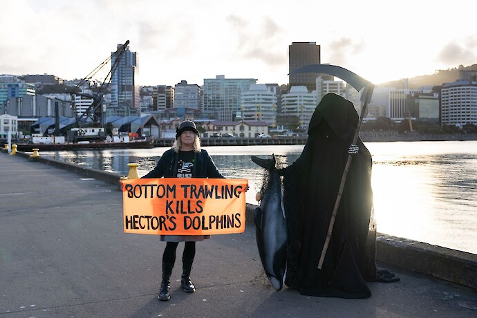 Death visits the Seafood conference, Wellington